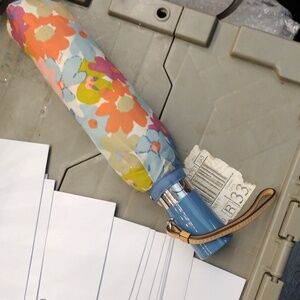 Floral coach umbrella